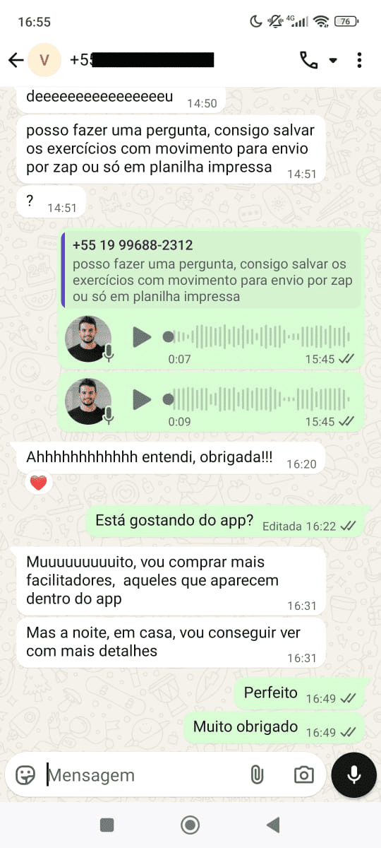 Depoimento 5 Gerador